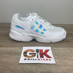 Adidas EE6741 Yung-96   Kids Sneakers Shoes Casual   - White